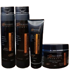 Kit Tutano e Lanolina  ( Shampoo 350 ml - Cond 350 ml - Defrizante 250 gr - Máscara 350 gr )