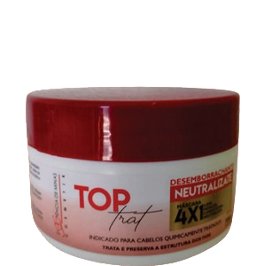 Máscara Neutralizante Desemborrachante Top Trat -300 gr - Lava - Hidrata - Condiciona e Neutraliza